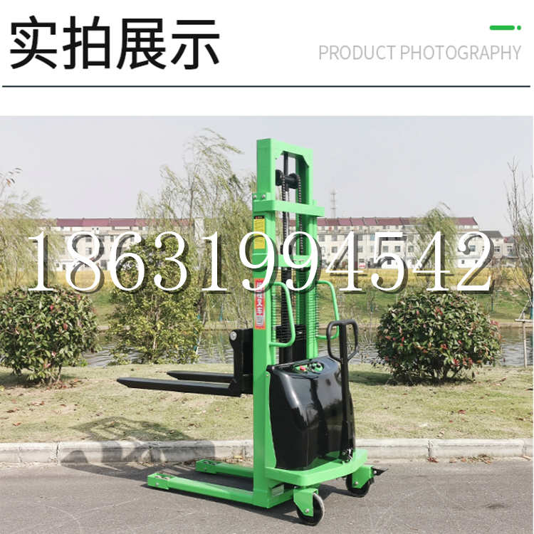 宁江区电动叉车堆高车液压铲车电瓶1吨2吨站驾步行式小型全自动叉车